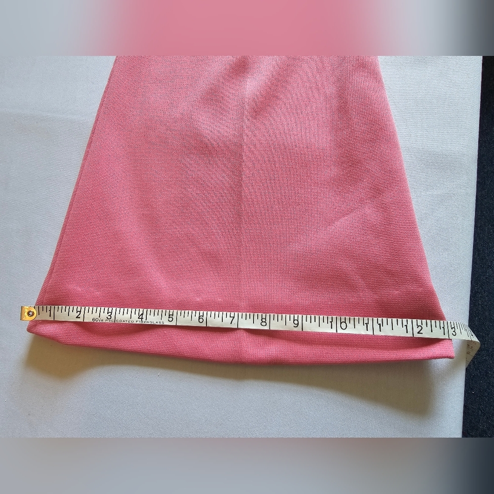 Vintage 70s Pink Taffy 2Piece Pantsuit Bellbottoms - Picture 14 of 16